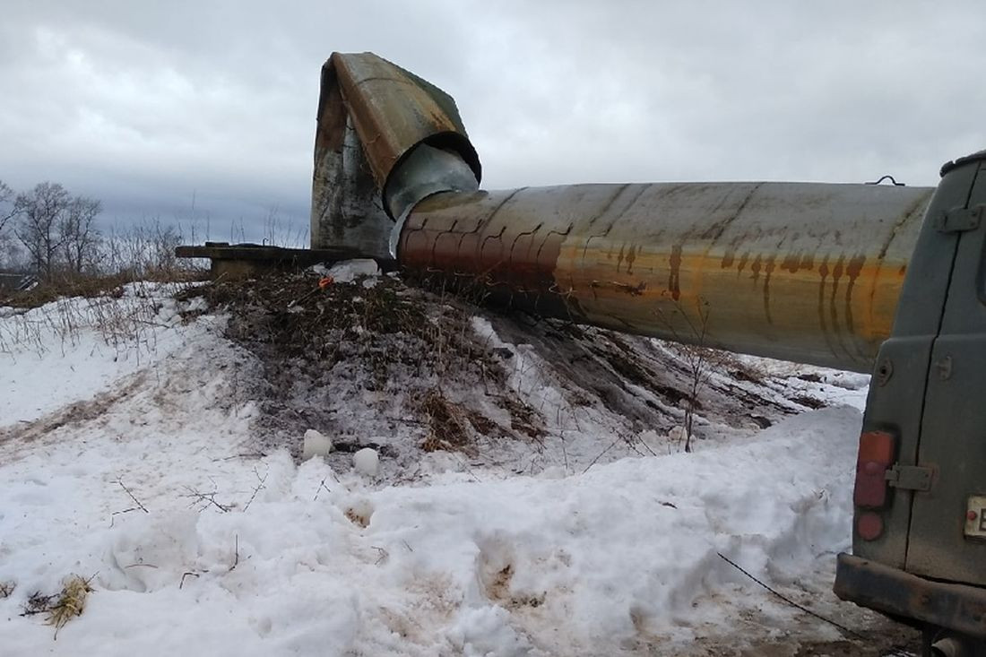 В Оленинском округе Тверской области рухнула водонапорная башня - Караван  Ярмарка