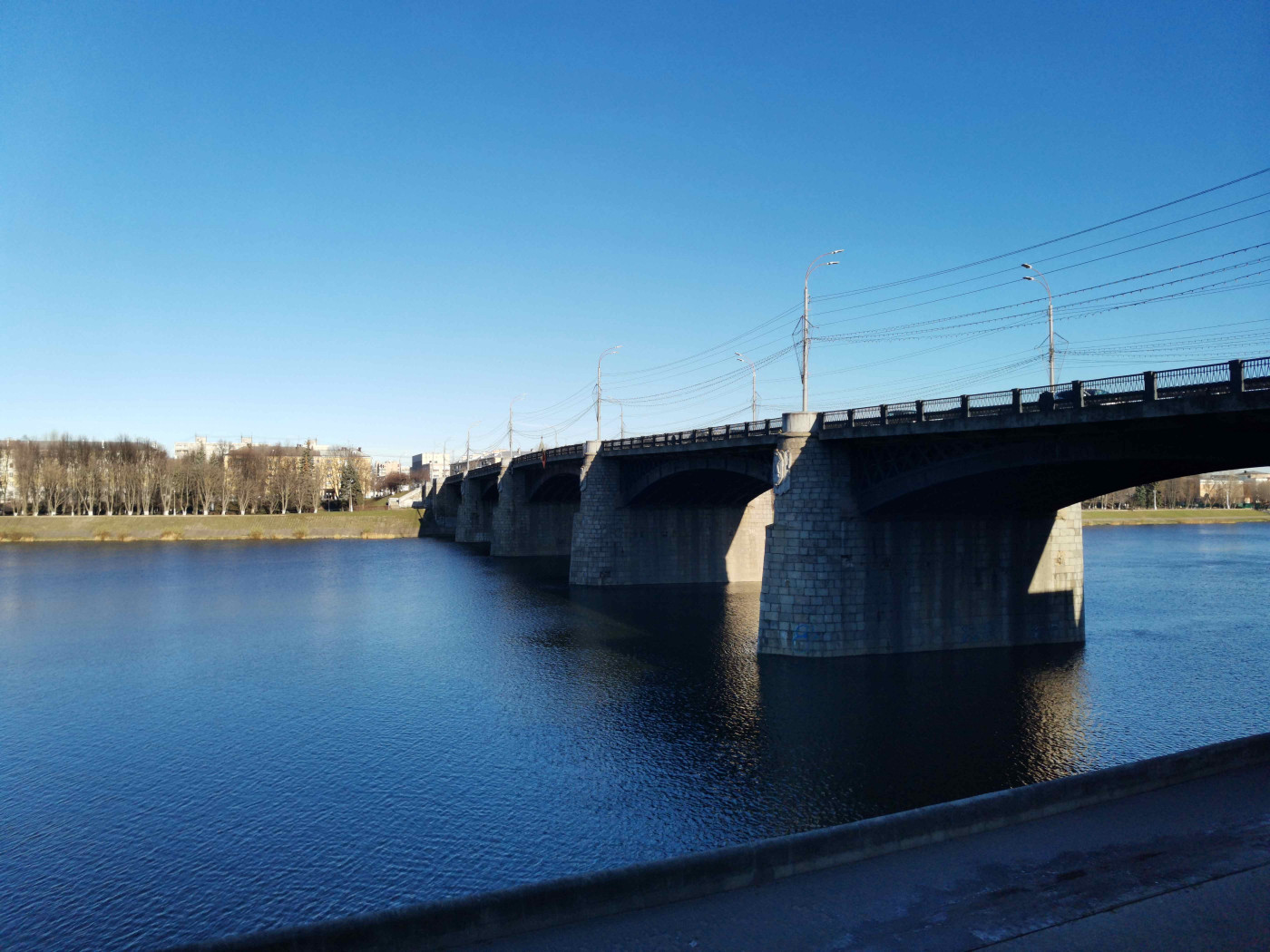 тверь мост через волгу