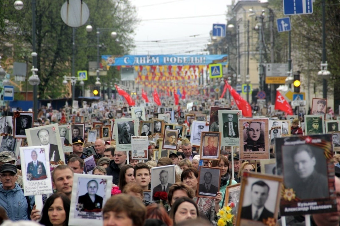 Интервью с бессмертного полка