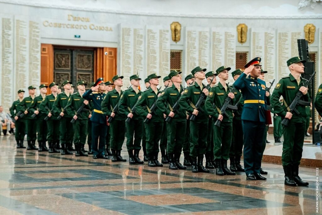 Присяга на поклонной горе преображенский полк