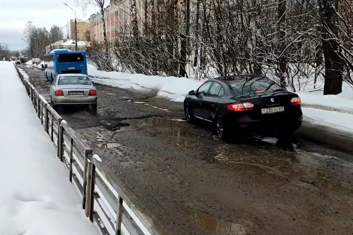 Временный период когда дороги становятся непроезжими