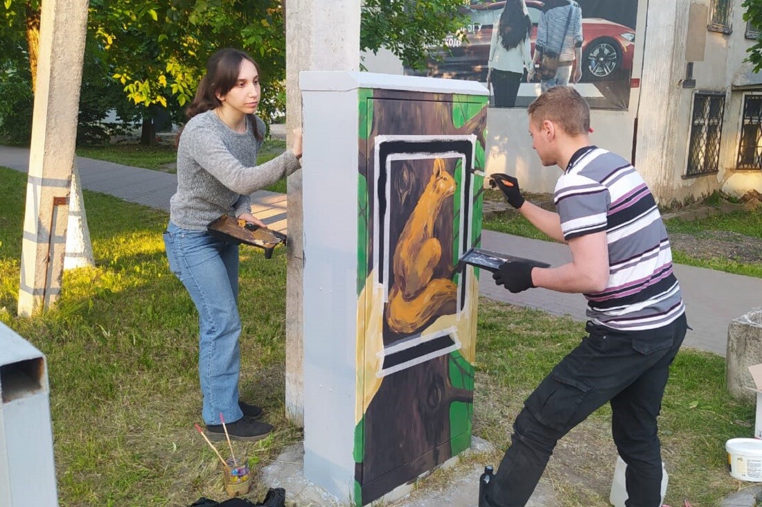 Обитатели леса на городских улицах: в Тверской области стартовал проект  #АртУлочкаРТК - Караван Ярмарка