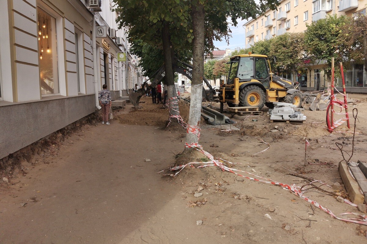 В Твери затягивается ремонт Трехсвятской - Караван Ярмарка