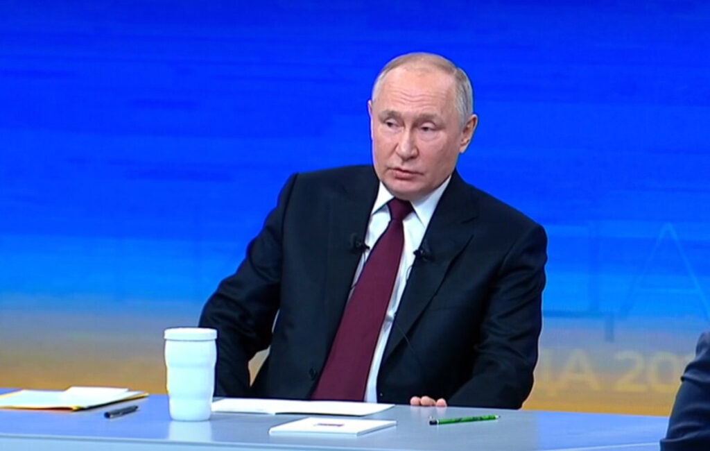 Путин в прямом эфире