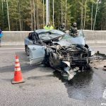 столкновение легкового и грузового автомобилей