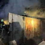 пожар в гаражном кооперативе