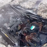 пожар в легковом автомобиле