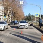 автомобиль сбил пешехода